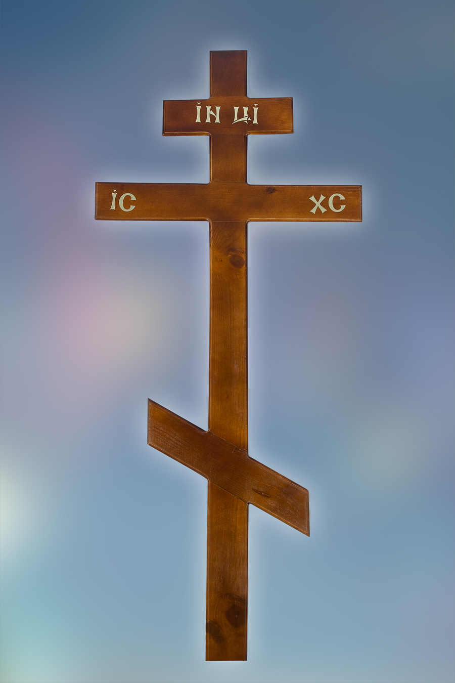Крест "Простой" темный