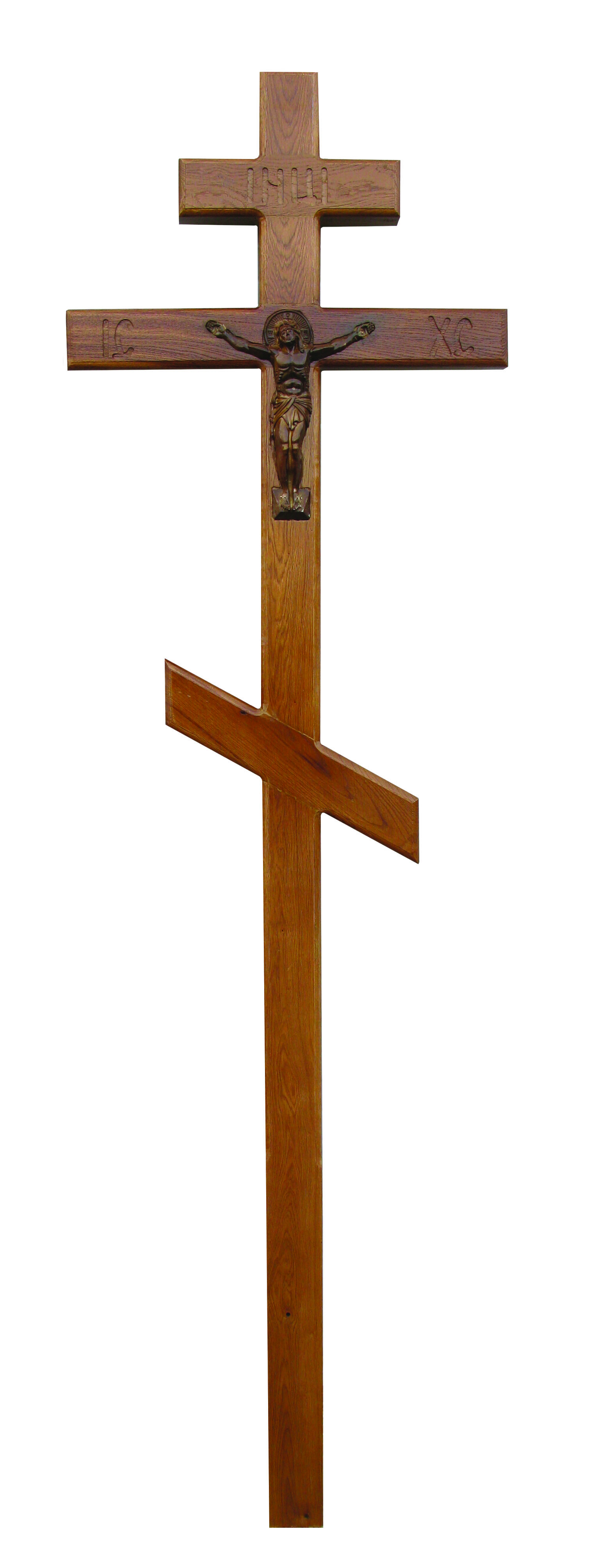 Крест деревянный "Массив" (дуб)
