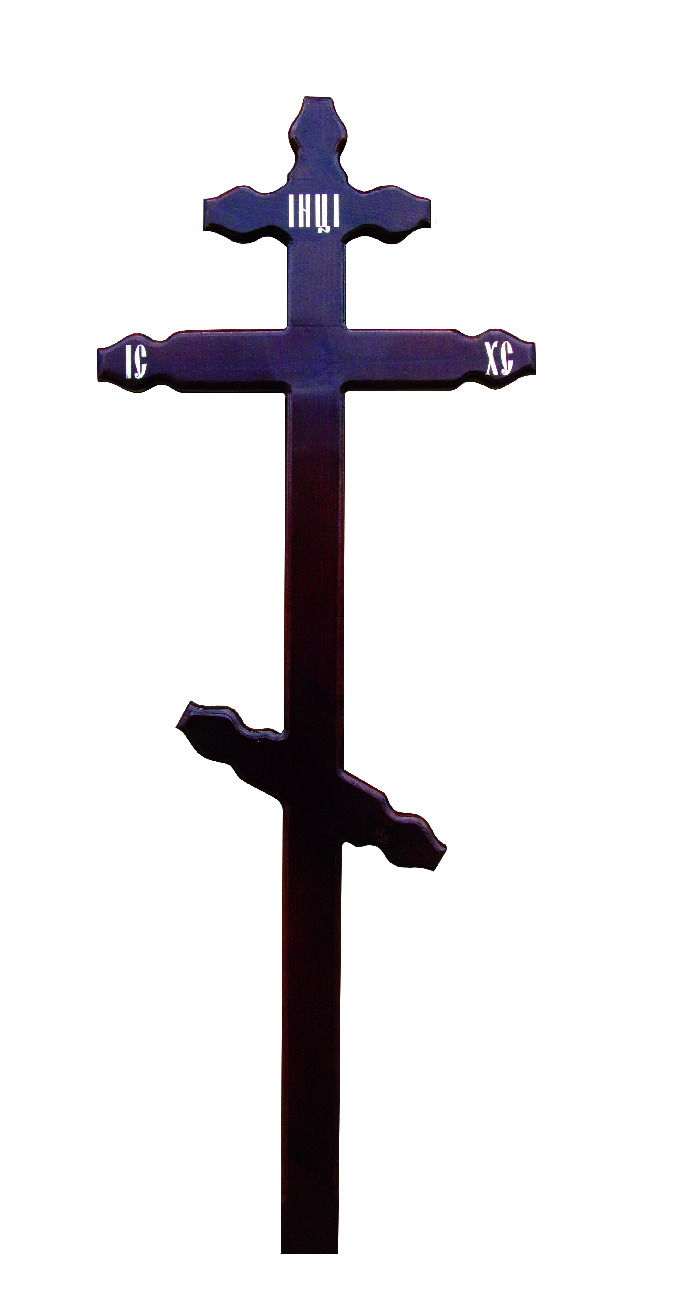 Крест деревянный "Резной" (сосна)