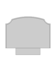 Надгробная плита экран 5.4 (присечка)