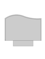 Надгробная плита экран 4.4 (присечка)